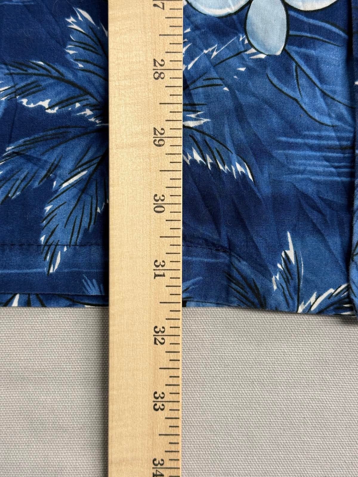 Two Palms Mens Hawaiian Shirt Plumeria Made in Hawaii Shirt