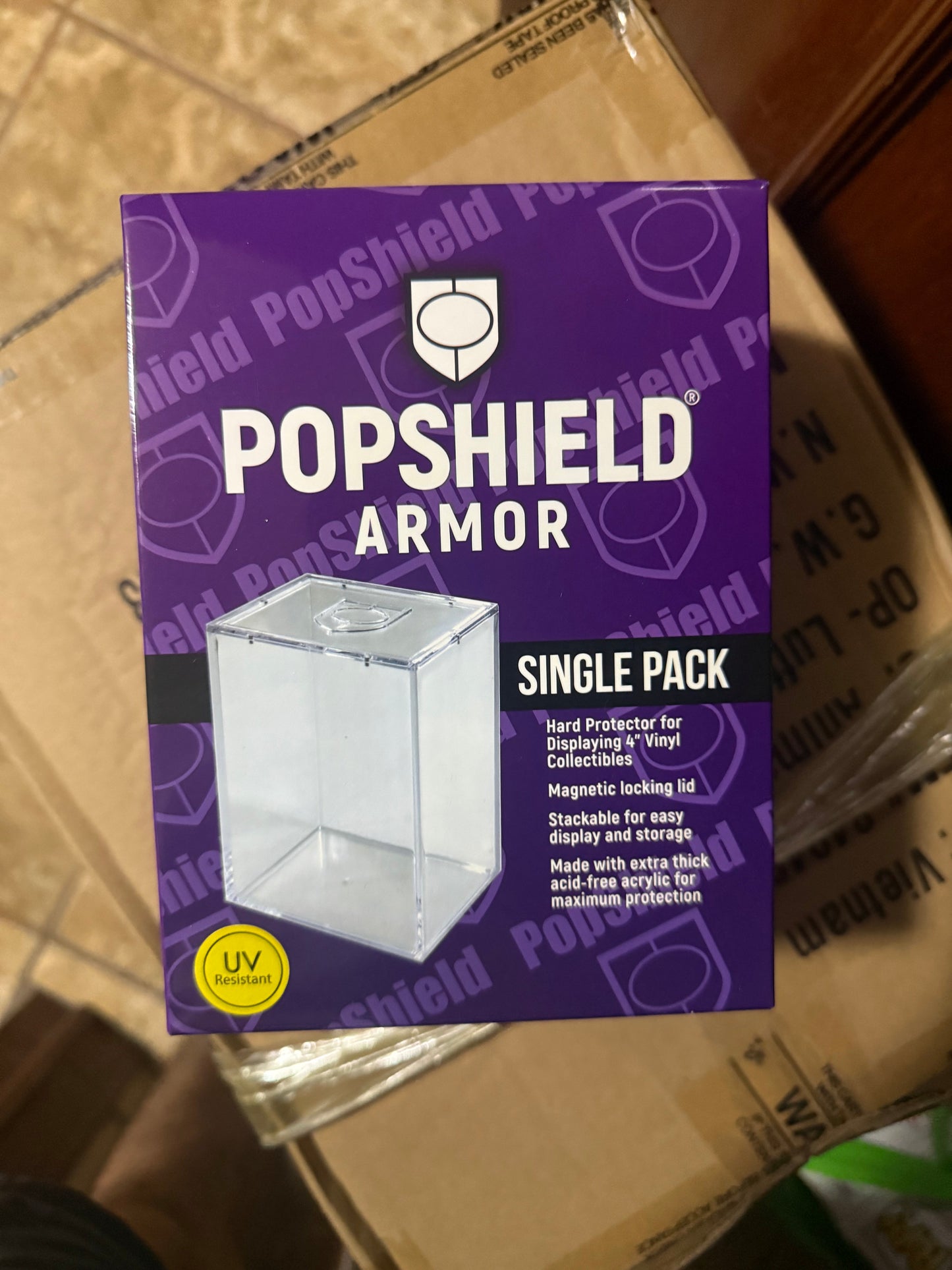 PopShield Armor 4" Case WHATNOT Ships