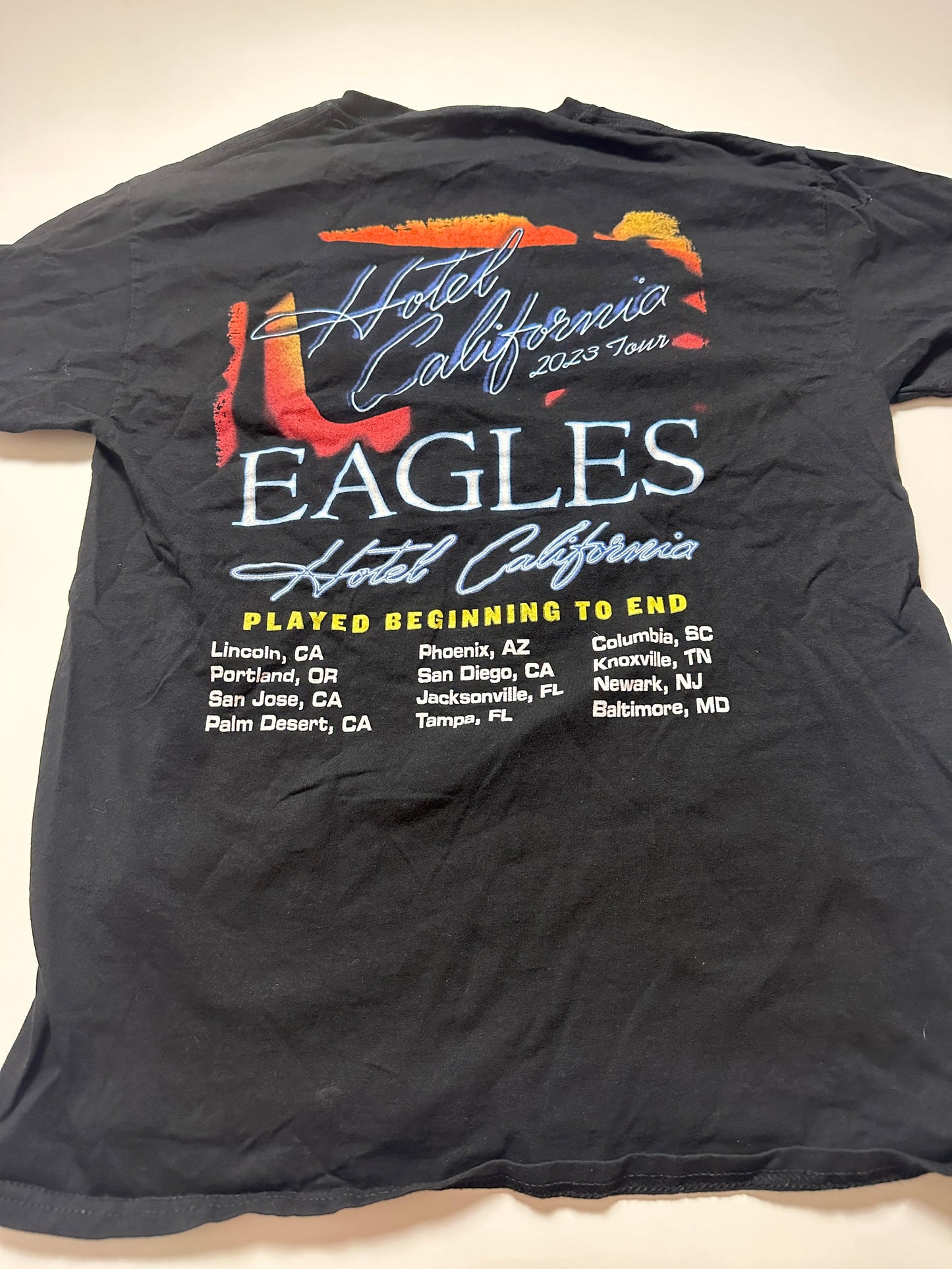 Eagles Hotel California Tour T-Shirt