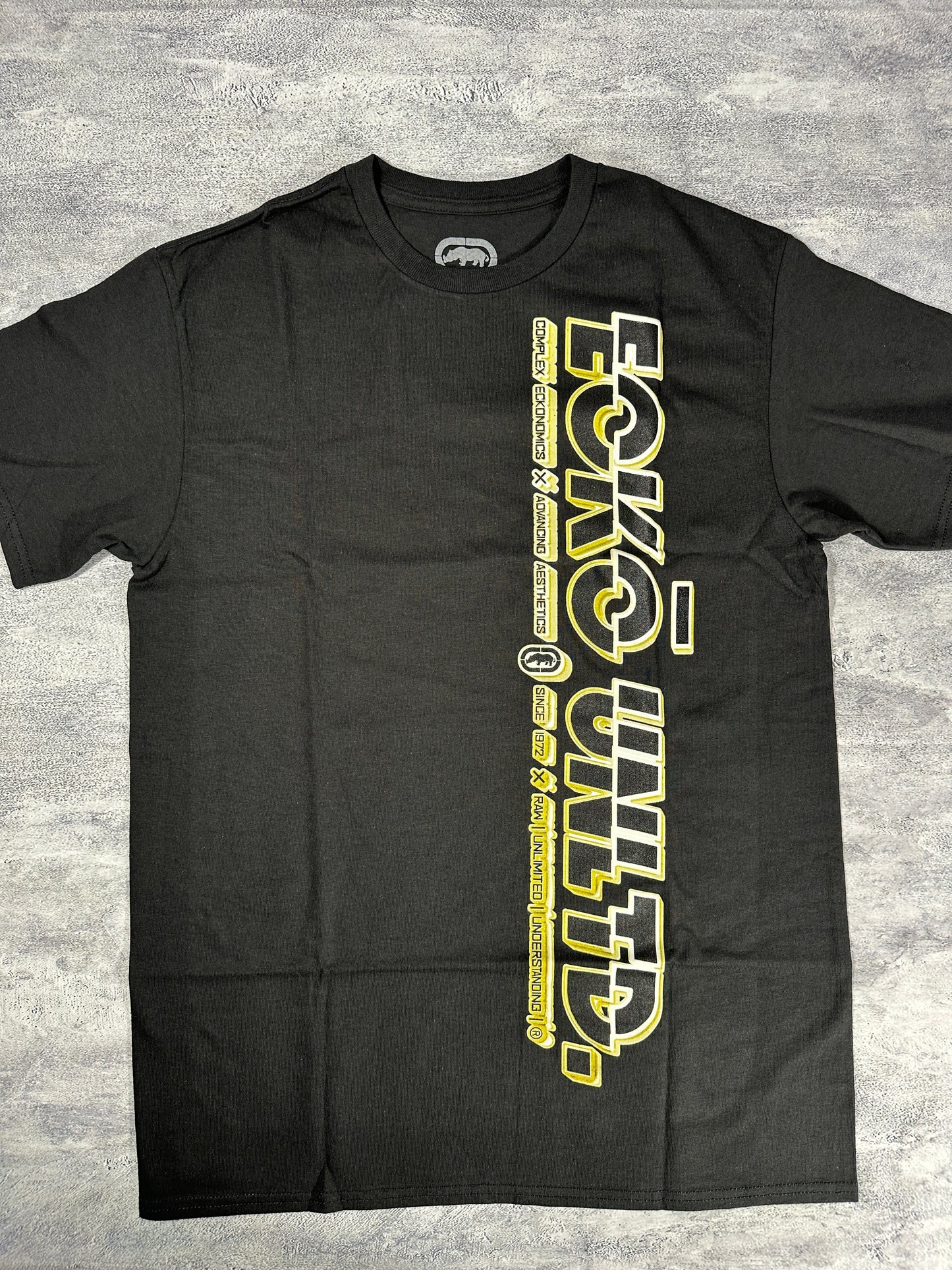 Ecko UNTLD Yellow Logo Graphic T-shirt