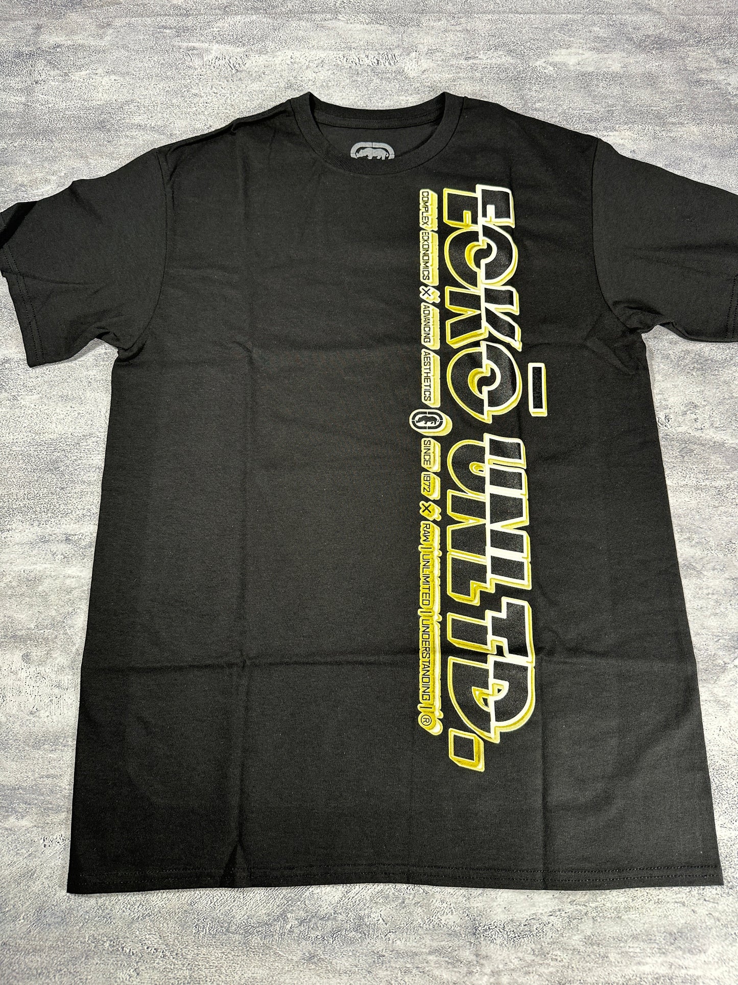 Ecko UNTLD Yellow Logo Graphic T-shirt
