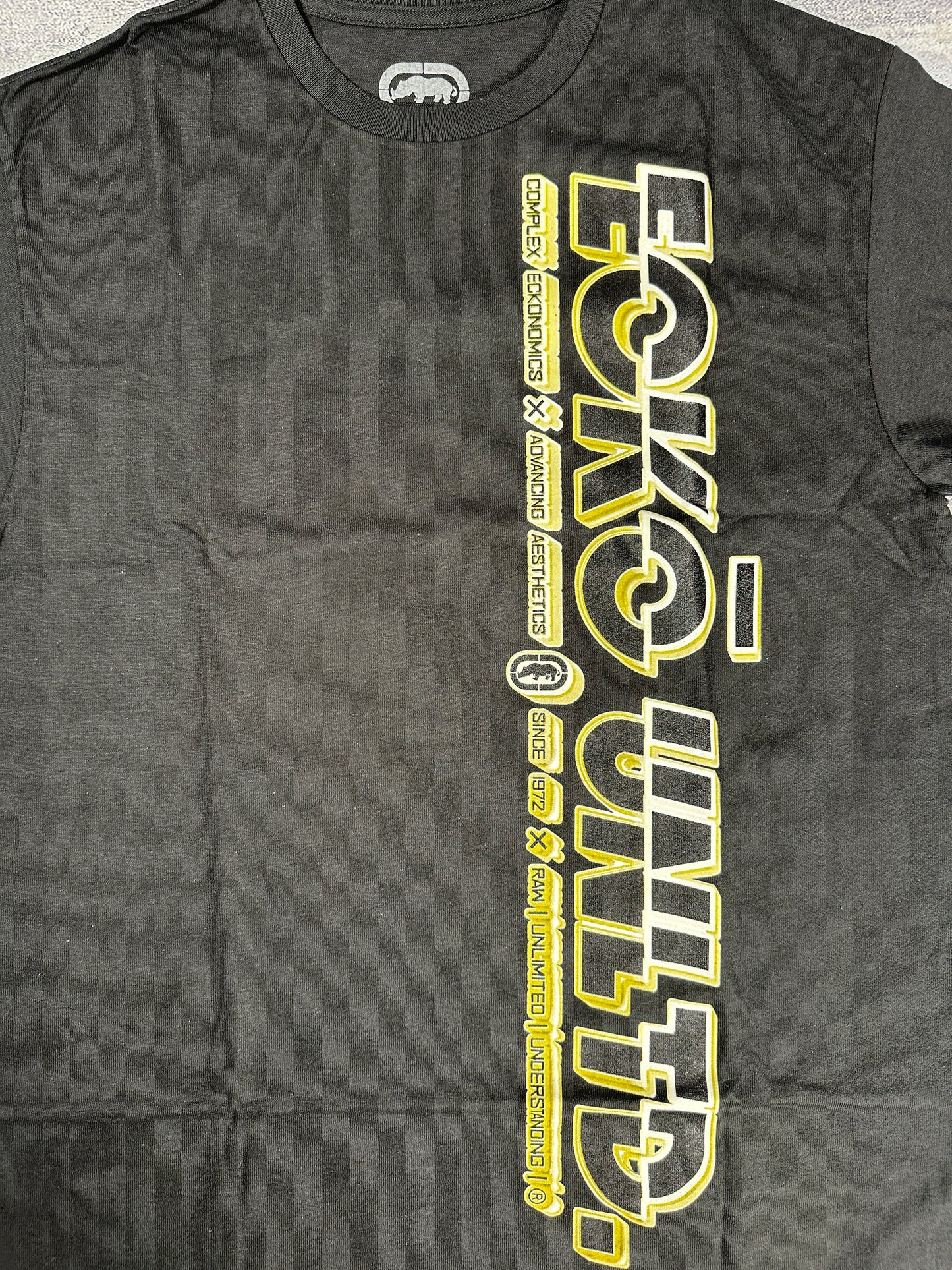 Ecko UNTLD Yellow Logo Graphic T-shirt