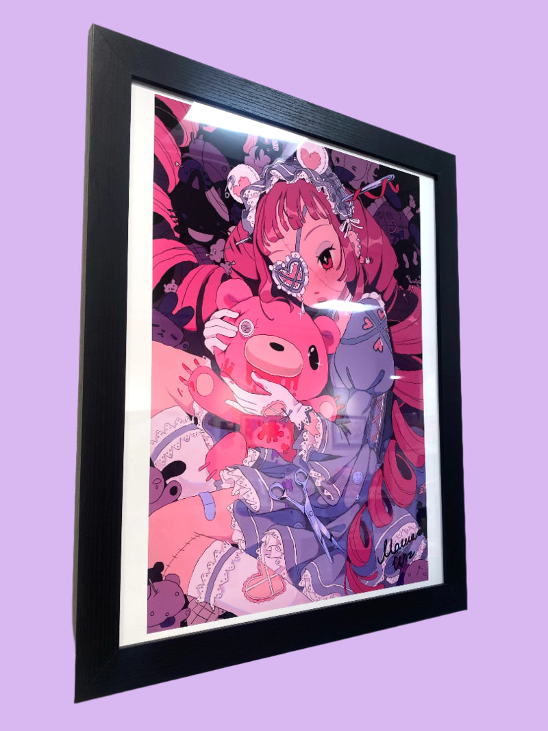 MawaWiz - Dear - Poster Print Artwork | Gloomy Bear Exhibition