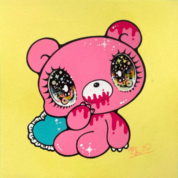 Yurie Sekiya - Gloomy ♡ Sparkle 1 - Art Print -Gloomy Bear Exhibition
