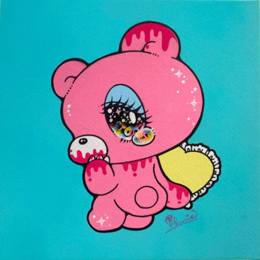 Yurie Sekiya - Gloomy ♡ Sparkle 2 - Original Artwork -Gloomy Bear Exhibition