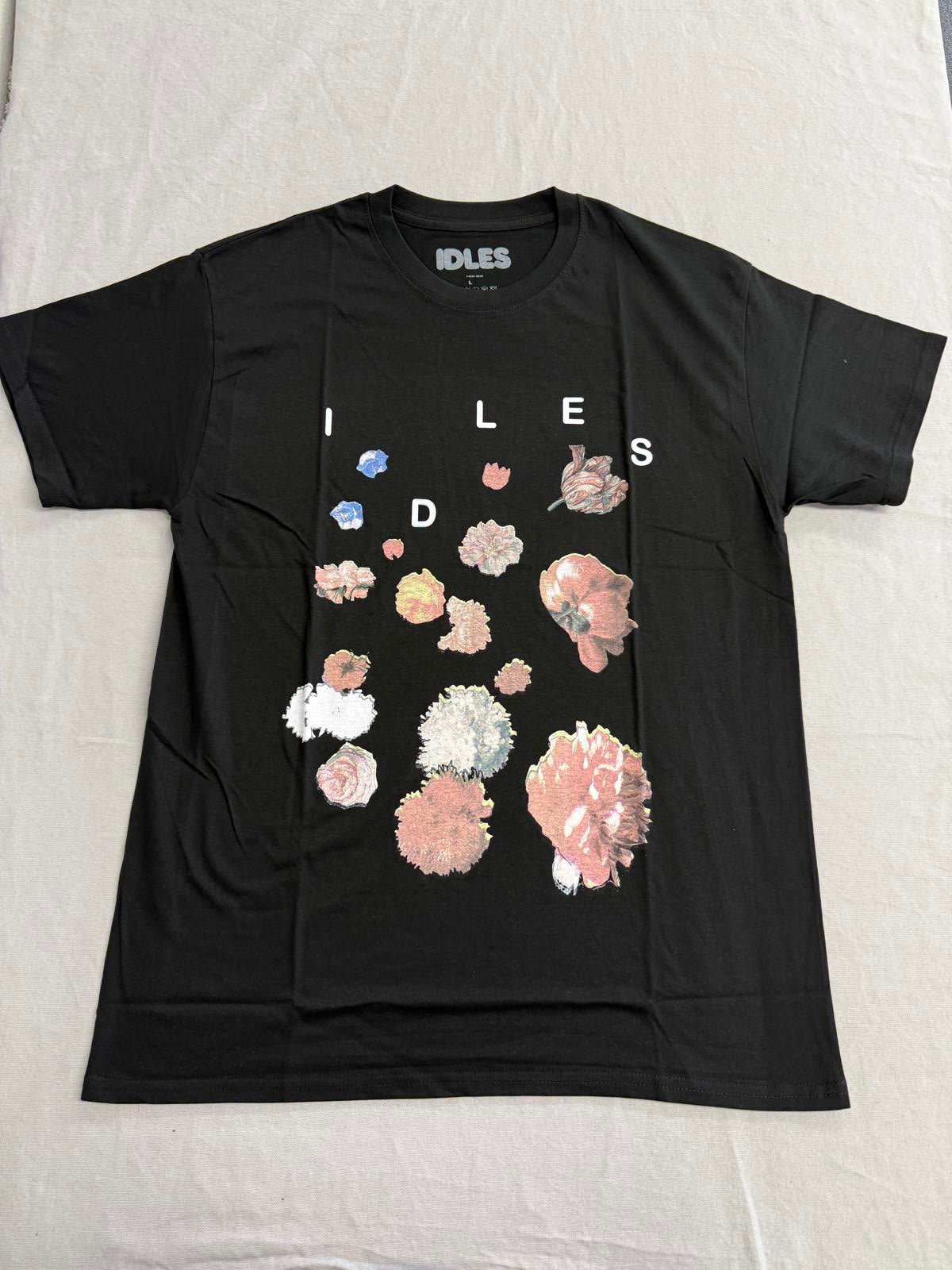 Idles Band Flowers T-shirt Crawler Album Tee