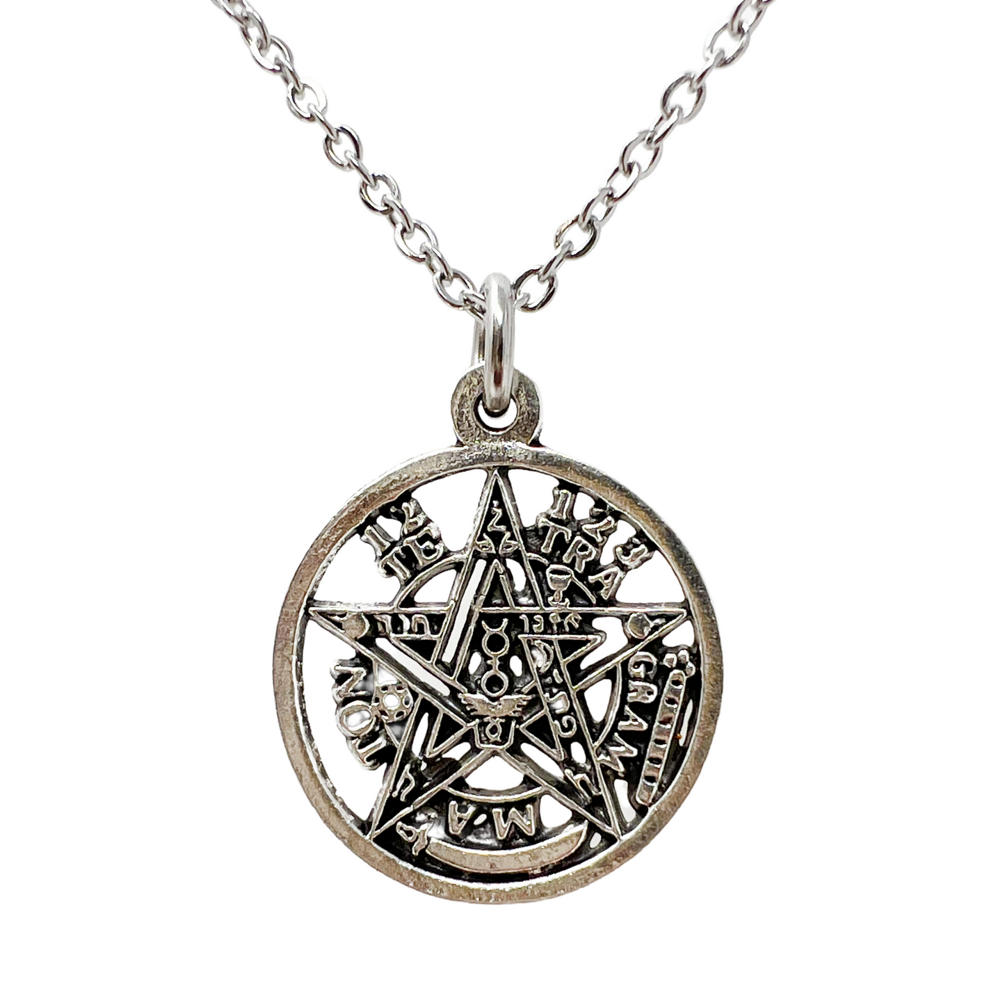 Tetragrammaton amulet necklace