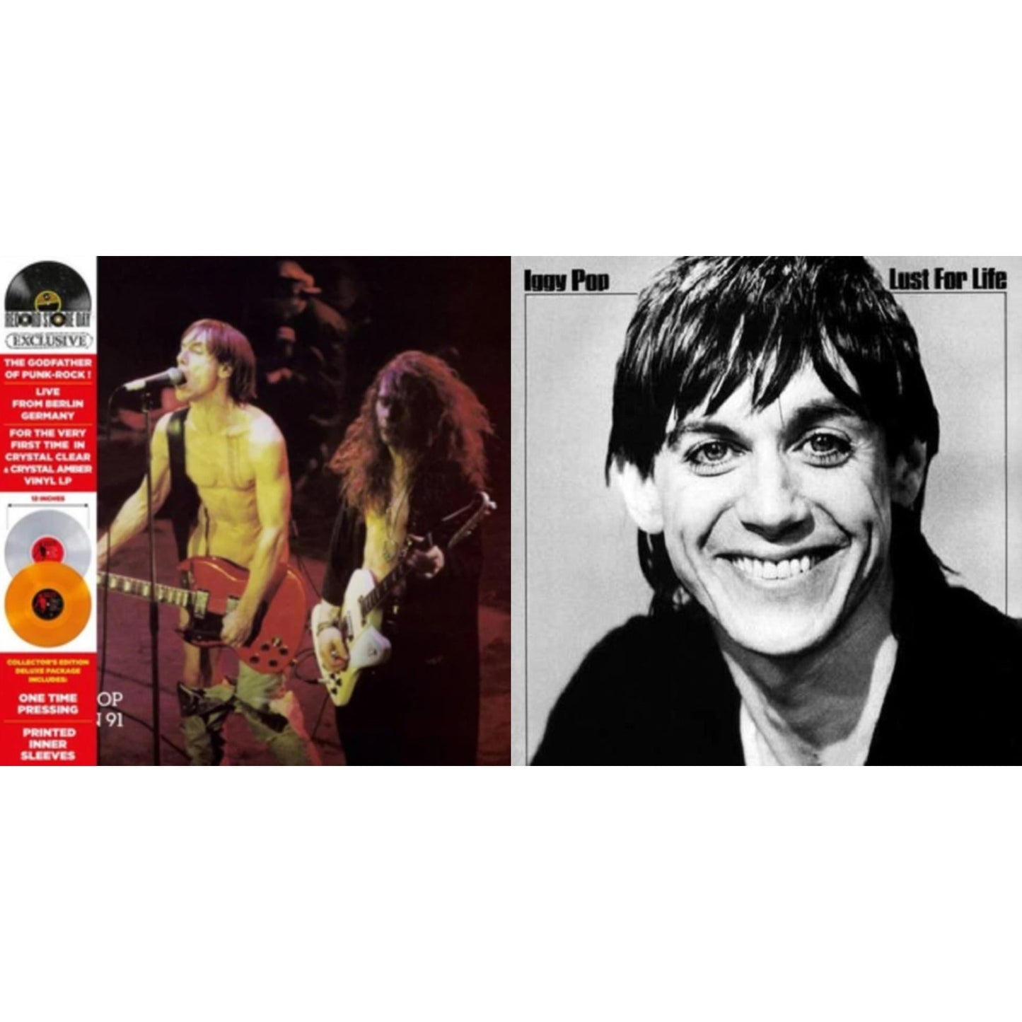 Live In Berlin (1991) (2LP/Deluxe/Marble Neon Vinyl) & Lust For Life