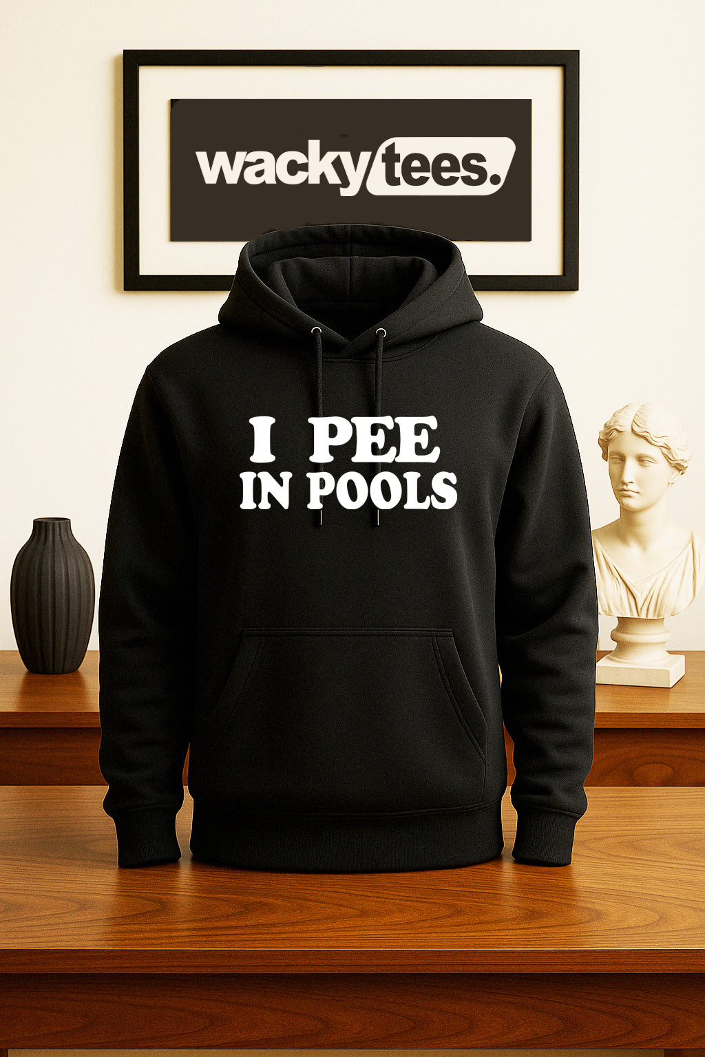 I Pee In Pools Funny Summer Humor Graphic Tee Shirt
