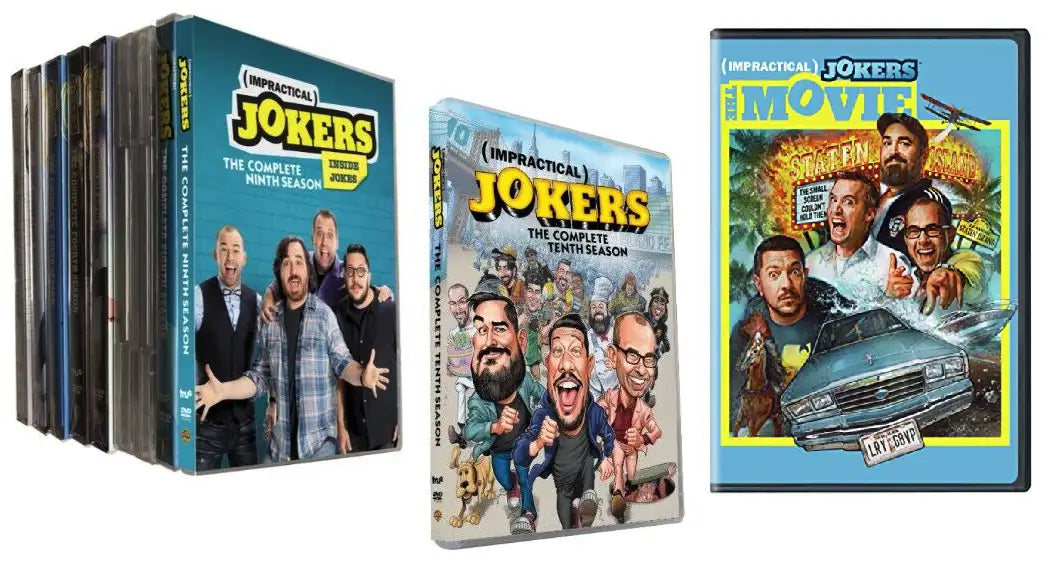 Impractical Jokers Complete Series Seasons 1-10 + Impractical Jokers M