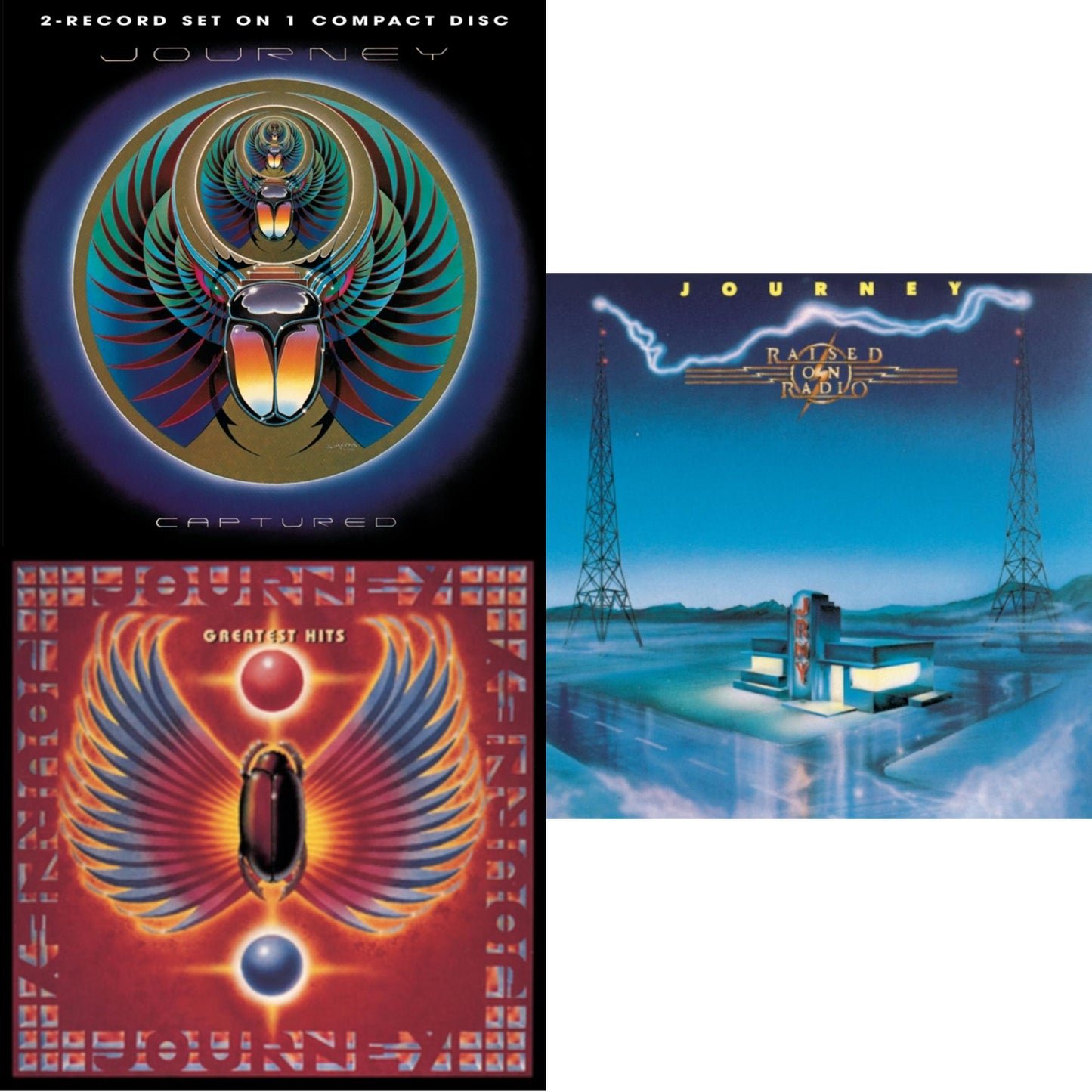Greatest Hits & Raised On Radio & Captured