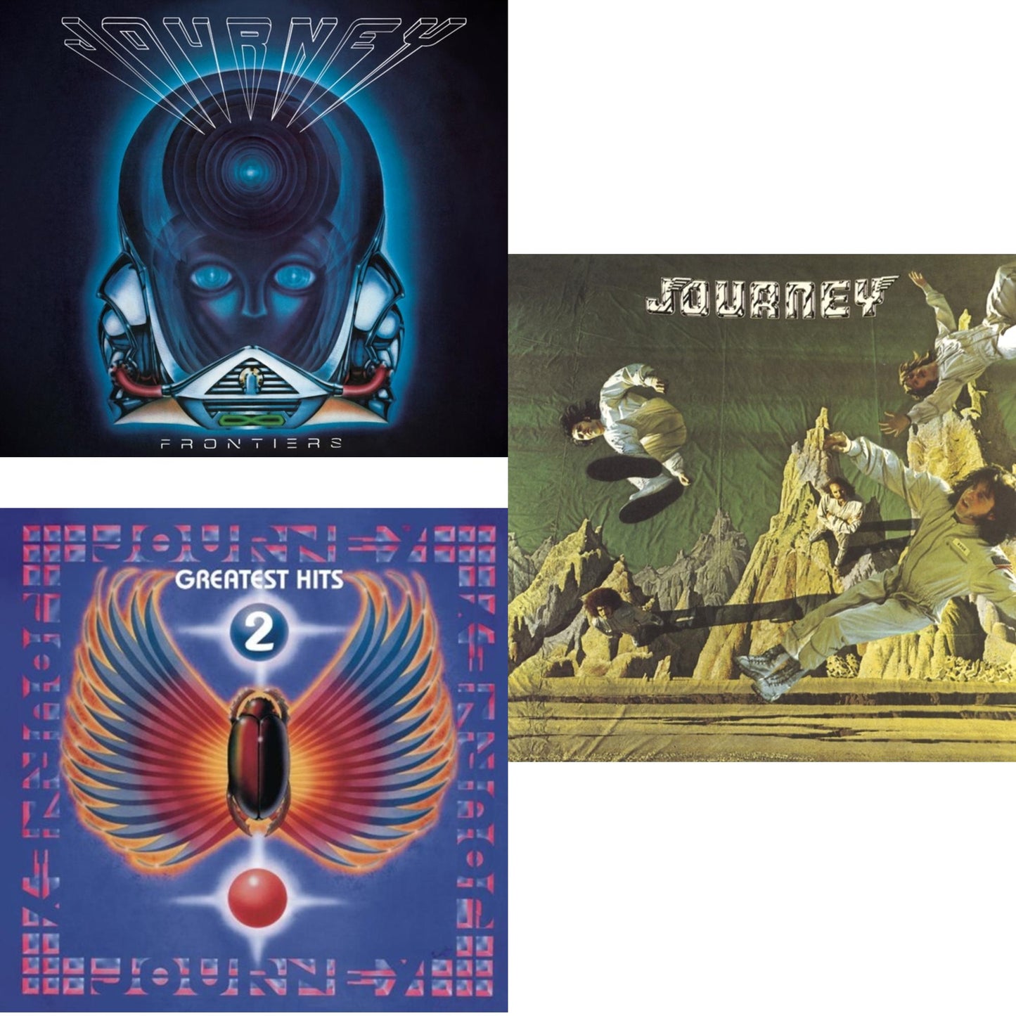 Journey & Journey's Greatest Hits Vol.2 & Frontiers