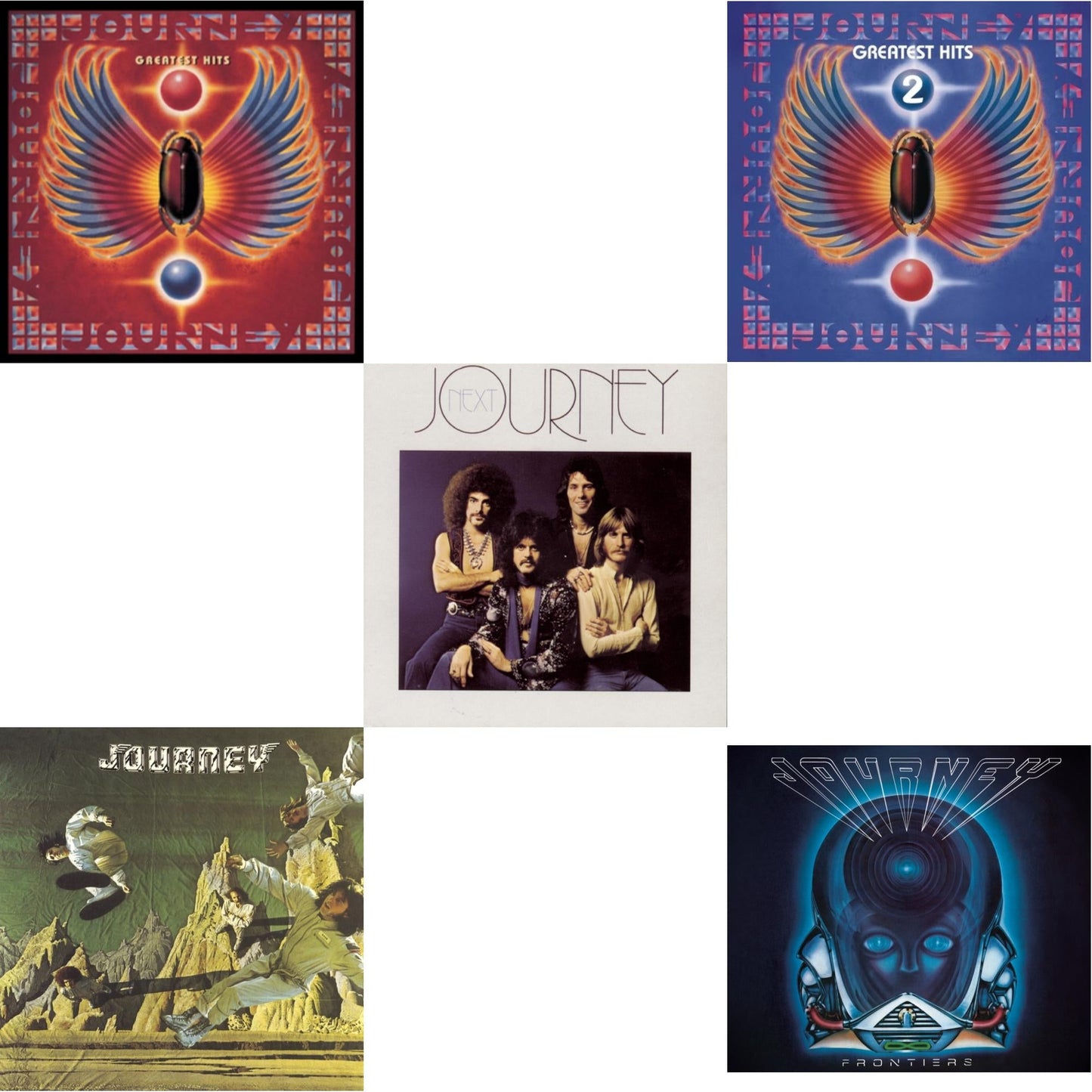 Greatest Hits & Journey & Next & Journey's Greatest Hits Vol.2 & Frontiers