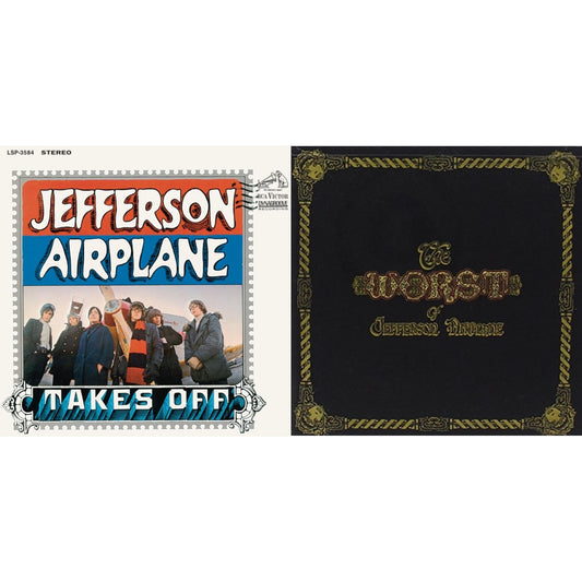 Jefferson Airplane - Worst Of Jefferson Airplane & Jefferson Airplane Takes Off - CD Bundle
