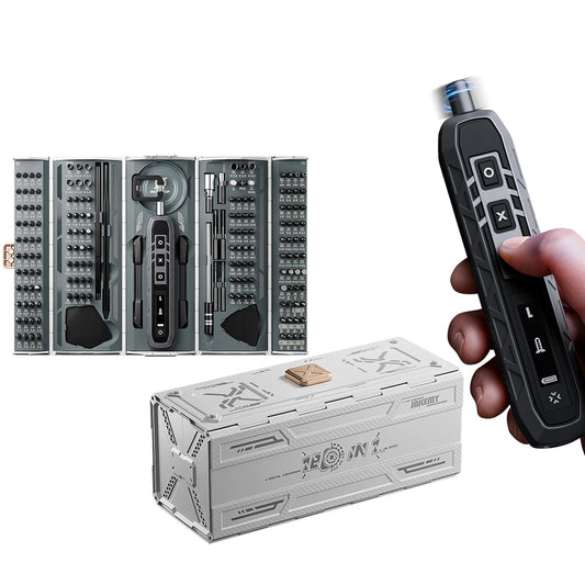 JAKEMY 180In1 Precision Cordless Electric Screwdriver Set,Magnetic Bits Multifunction Repair Kit For Laptop/Phone/Glasses - Premium  from Lizard Vigilante - Just $66.99! Shop now at Lizard Vigilante