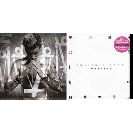 Justin Bieber - Purpose & Journals - LP Vinyl Bundle