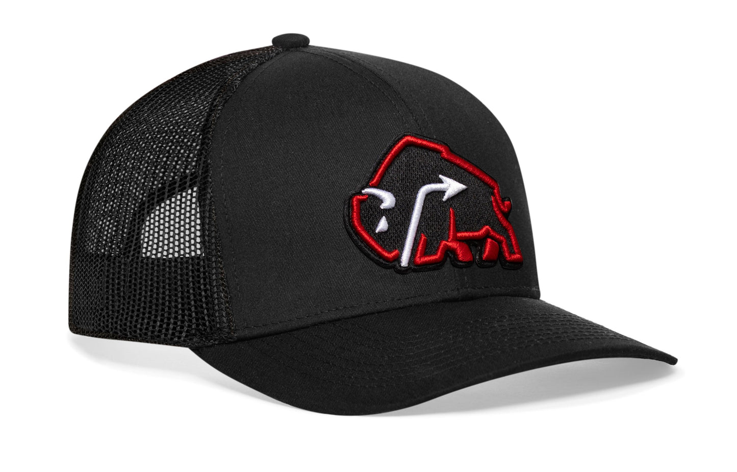 JBR x Haka Red Bison  |  Black Buffalo Snapback
