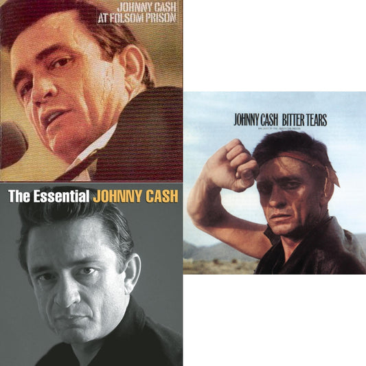 At Folsom Prison & Essential Johnny Cash & Sings The Ballads Of The American Indian: Bitter Tears