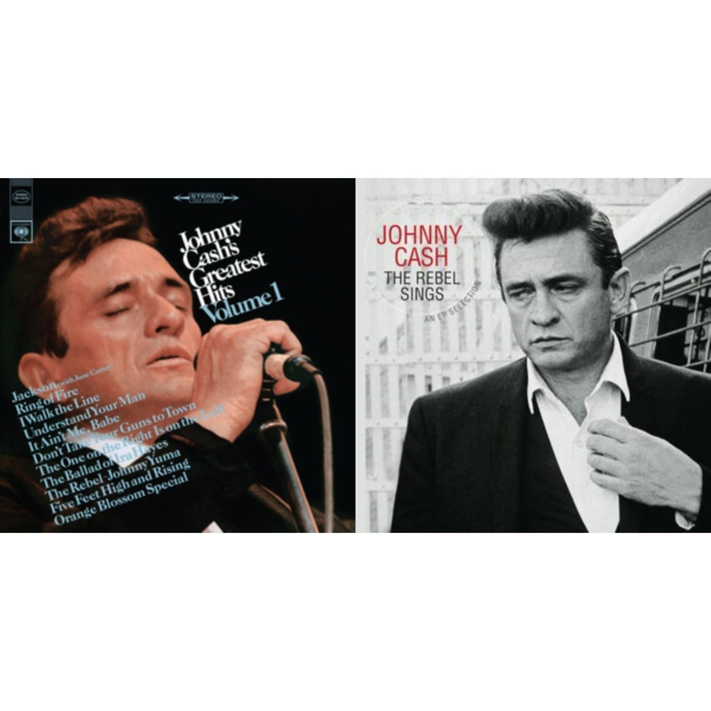 Greatest Hits, Volume 1 & Rebel Sings (Crystal Clear & Solid Silver LP Vinyl)