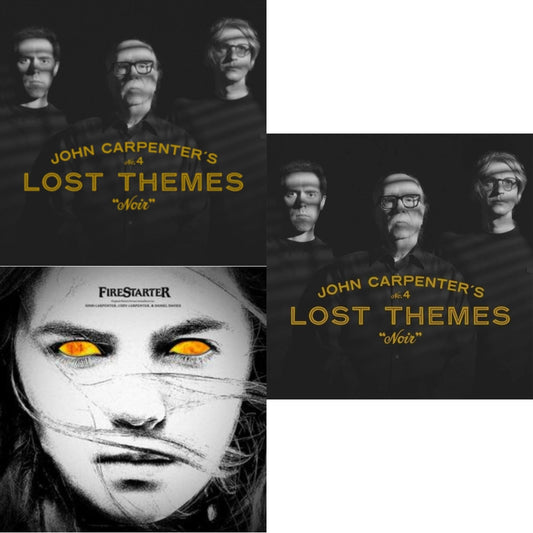 Firestarter Ost (Yellow & Bone Splatter LP Vinyl) & Lost Themes Iv: Noir & Lost Themes Iv: Noir (Tan & Black Marble LP Vinyl/7Inch)