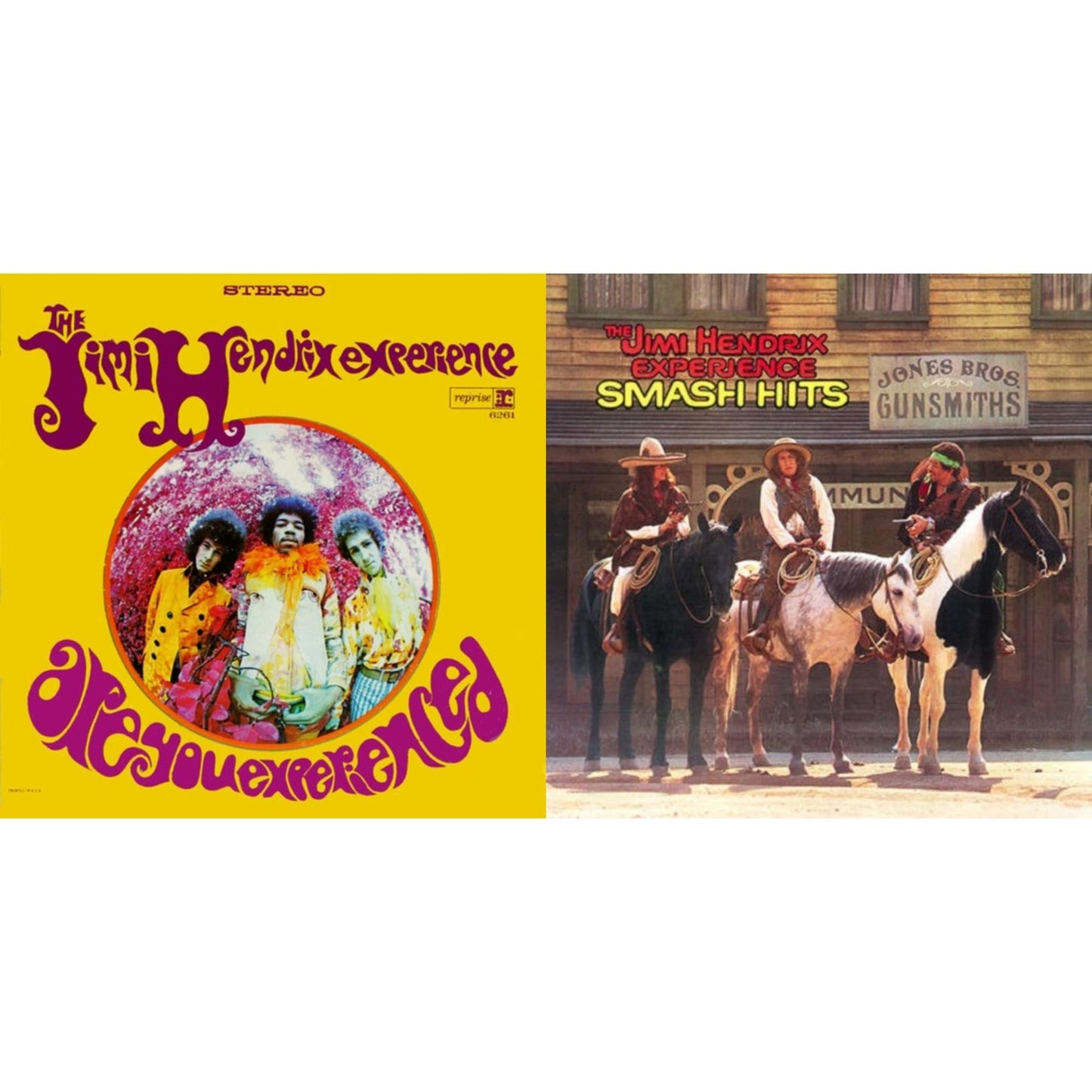 Are You Experienced (180G) & Smash Hits (150G LP Vinyl/Original Poster Reproduction)
