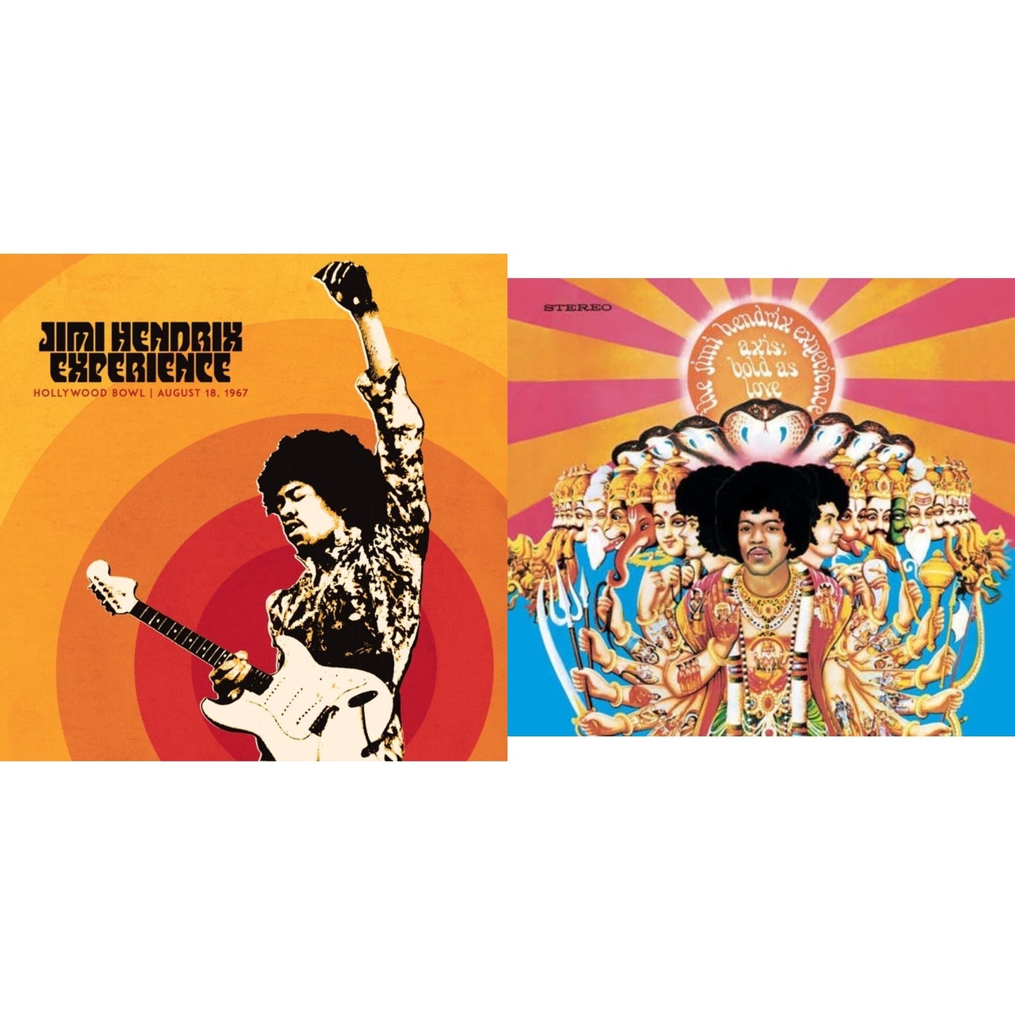 Jimi Hendrix Experience: Live At The Hollywood Bowl: August 18, 1967 & Axis: Bold As Love (180G)