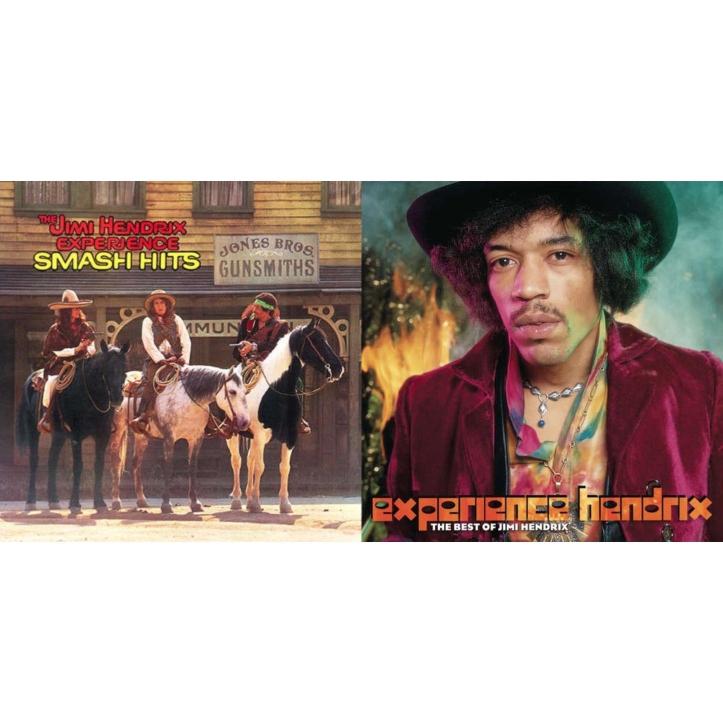 Smash Hits (150G LP Vinyl/Original Poster Reproduction) & Experience Hendrix: Best Of Jimi Hendrix (2LP/150G)