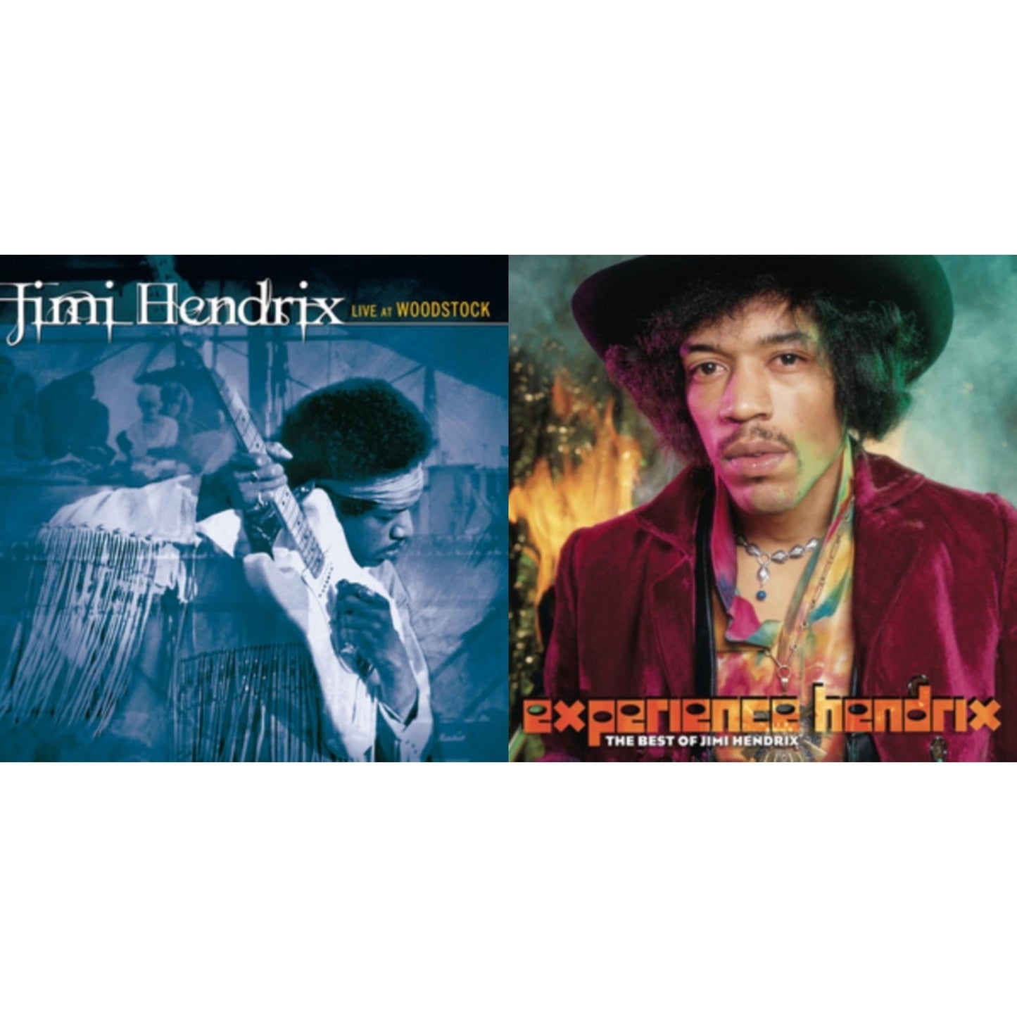 Live At Woodstock & Experience Hendrix: Best Of Jimi Hendrix