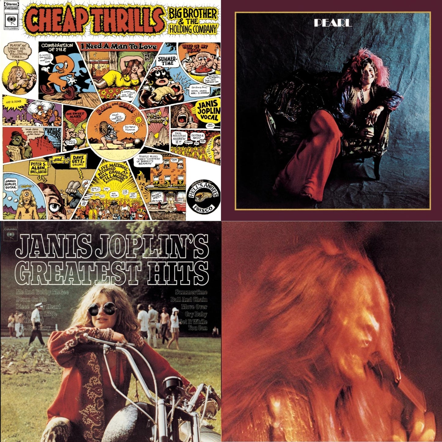 Cheap Thrills & Greatest Hits & I Got Dem Ol Kozmic Blues Again Mama & Pearl