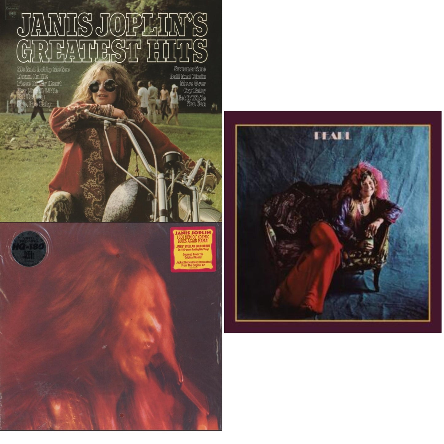 Greatest Hits (150G/Dl Card) & I Got Dem Ol' Kozmic Blues Again Mama (Gatefold) & Pearl (180G)