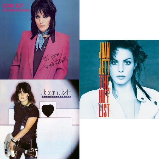 Joan Jett - Bad Reputation & I Love Rock N Roll & Hit List - CD Bundle