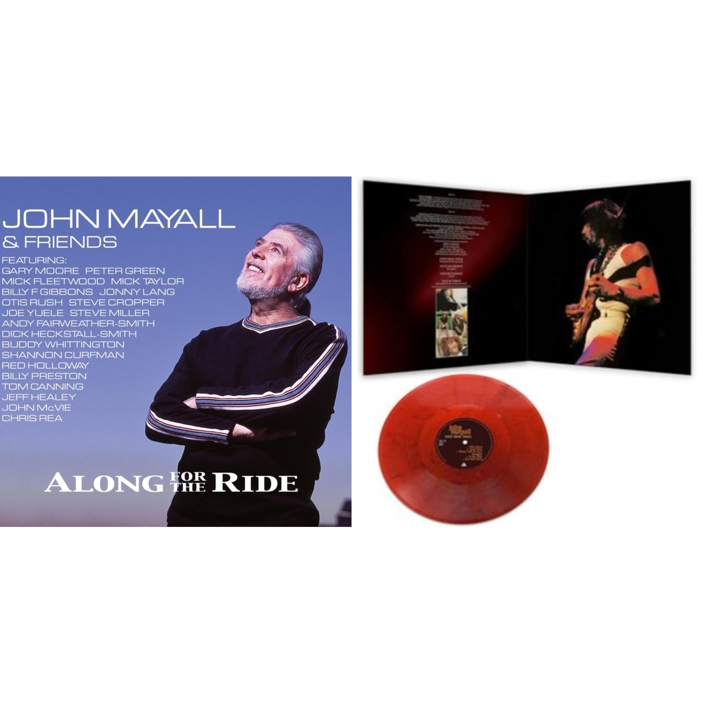 Along For The Ride (Limited/2LP/CD) & Road Show Blues (Red Marble LP Vinyl)