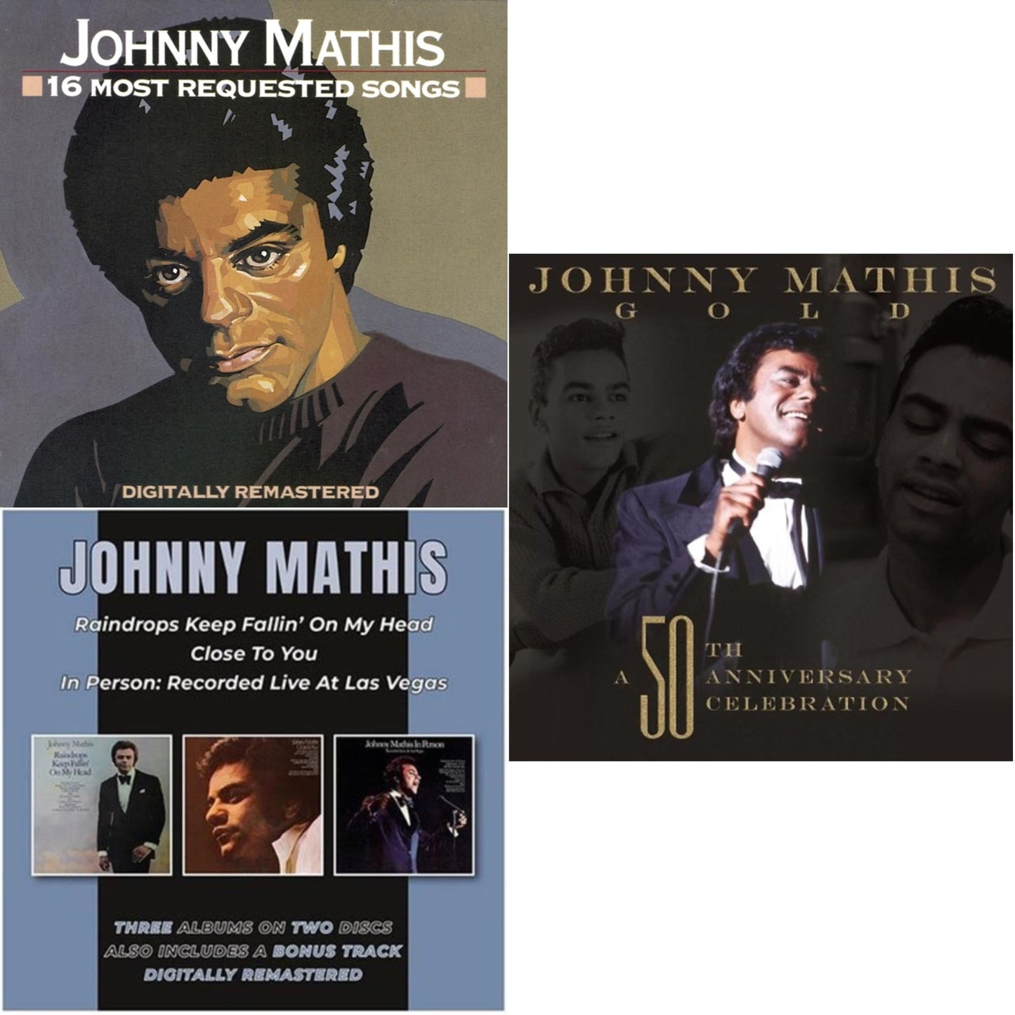 16 Most Requested Songs & Raindrops Keep Fallin' On My Head / Close To You / In Person (2CD) & 50Th Anniversary Celebration