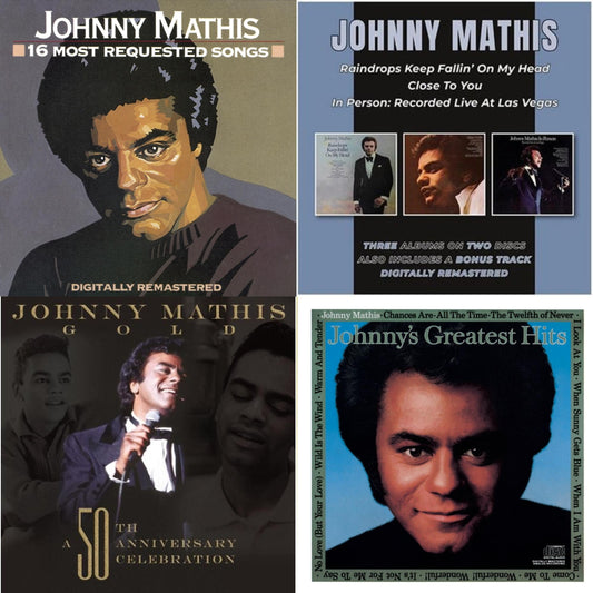 16 Most Requested Songs & Raindrops Keep Fallin' On My Head / Close To You / In Person (2CD) & 50Th Anniversary Celebration & Johnny's Greatest Hits
