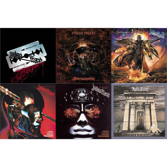 Nostradamus & British Steel (30Th Anniversary Legacy Edition) & Stained Class & Hell Bent For Leather & Sin After Sin & Redeemer Of Souls