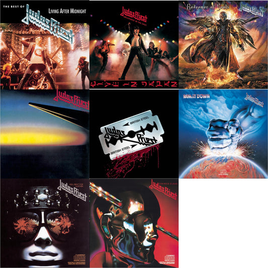 Best Of Judas Priest: Living After Midnight & British Steel (30Th Anniversary Legacy Edition) & Ram It Down & Stained Class & Hell Bent For Leather & Point Of Entry & Unleashed In The East & Redeemer Of Souls
