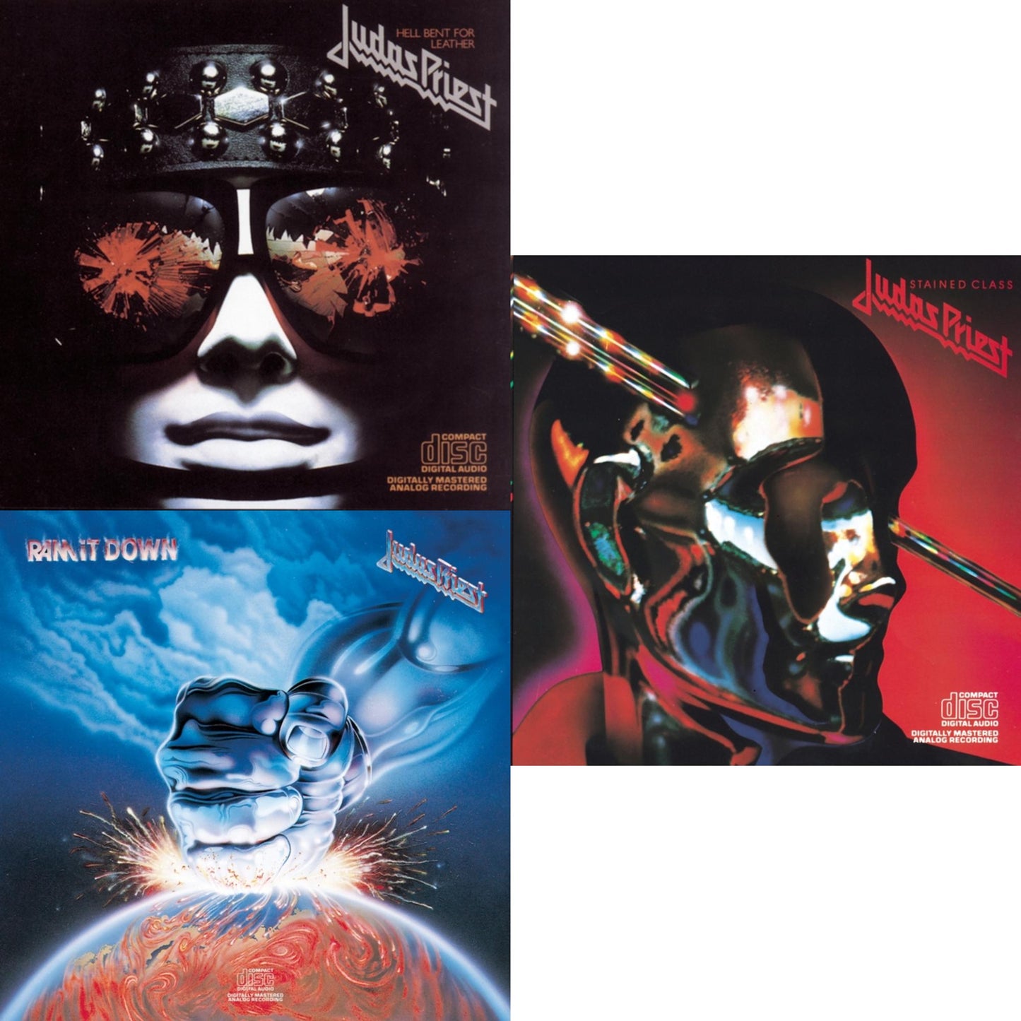 Ram It Down & Stained Class & Hell Bent For Leather