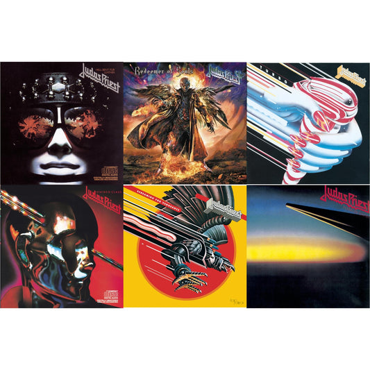 Judas Priest - Stained Class & Turbo & Hell Bent For Leather & Point Of Entry & Screaming For Vengeance & Redeemer Of Souls - CD Bundle