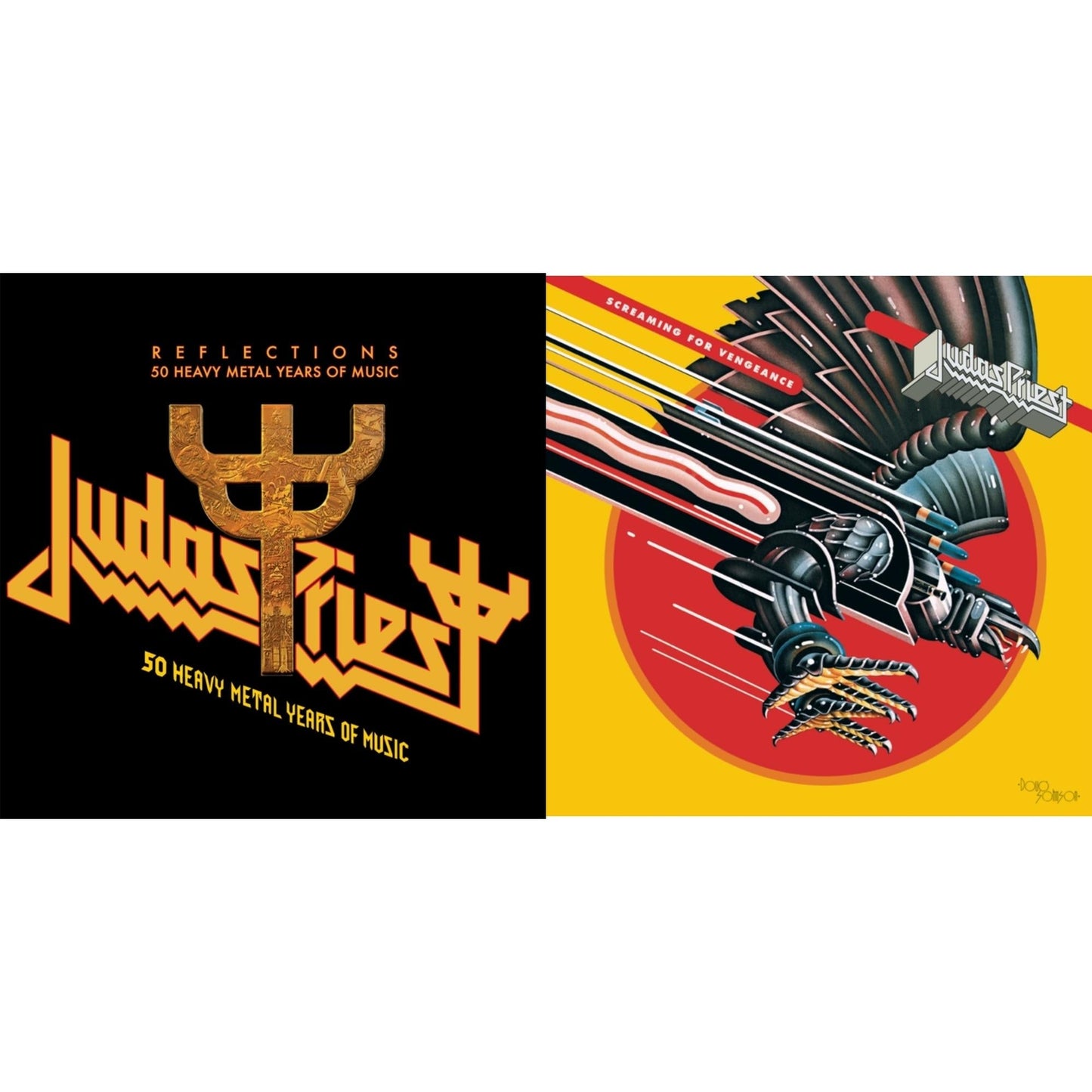 Reflections - 50 Heavy Metal Years Of Music (2LP/180G/Red Vinyl) & Screaming For Vengeance (180G/Dl Card)