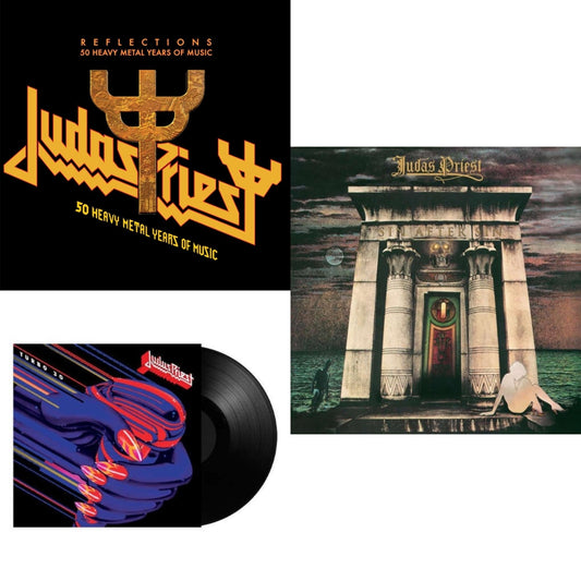 Reflections - 50 Heavy Metal Years Of Music (2LP/180G/Red Vinyl) & Turbo 30 (150G) & Sin After Sin (180G/Dl Card)