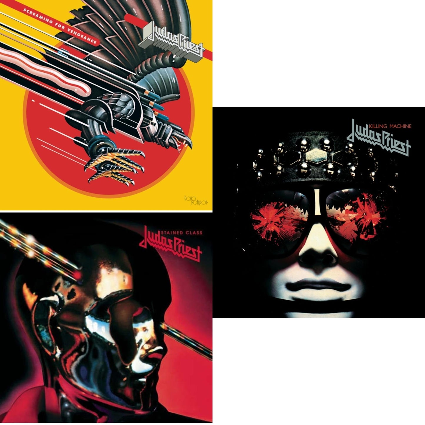 Stained Class (180G/Dl Card) & Killing Machine (180G/Dl Card) & Screaming For Vengeance (180G/Dl Card)