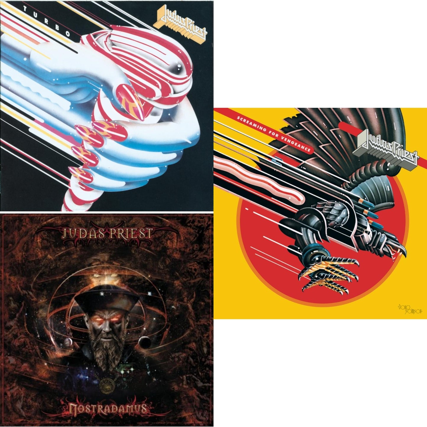 Nostradamus & Turbo & Screaming For Vengeance