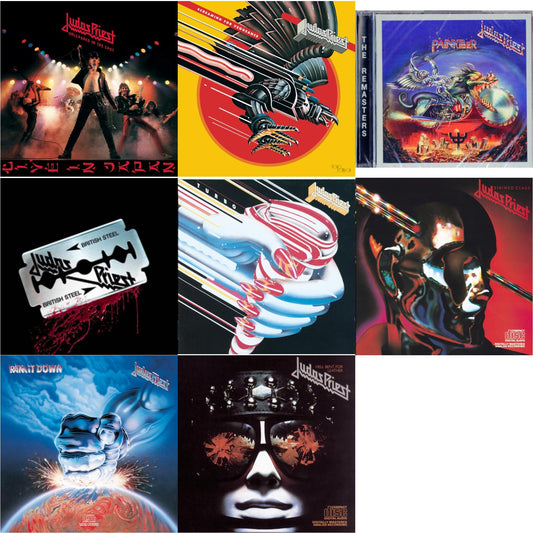 Painkiller & British Steel (30Th Anniversary Legacy Edition) & Ram It Down & Stained Class & Turbo & Hell Bent For Leather & Screaming For Vengeance & Unleashed In The East