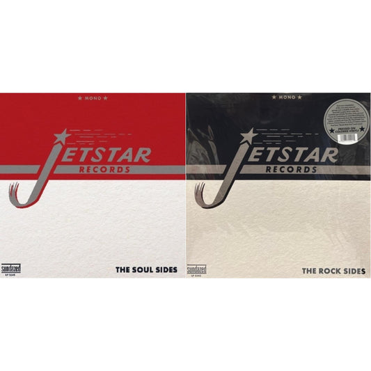 Jetstar Records - Soul Sides (Clear LP Vinyl) & Rock Sides (Clear LP Vinyl)