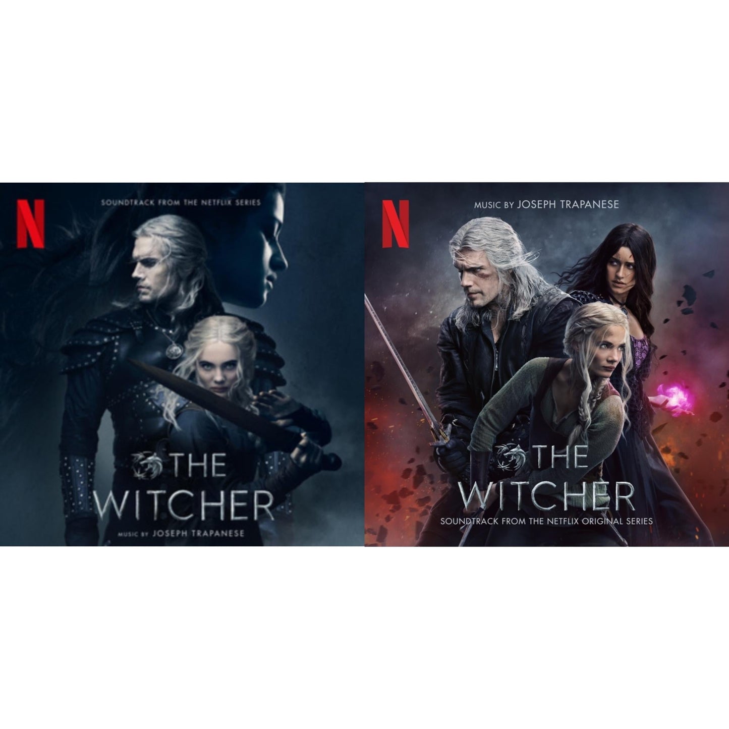 Witcher: Season 2 Ost (2LP/150G/Translucent Red & Black Marble) & Witcher: Season 3 Ost (Netflix Original Series)