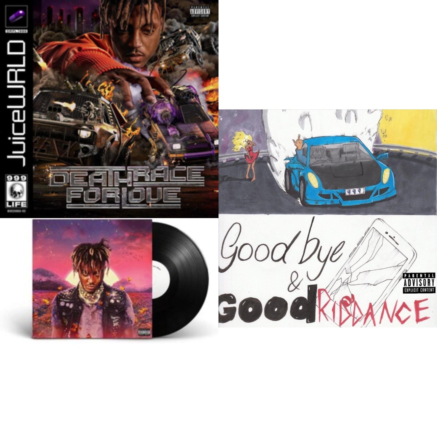 Legends Never Die (X) (2LP) & Goodbye & Good Riddance & Death Race For Love (X) (2LP)