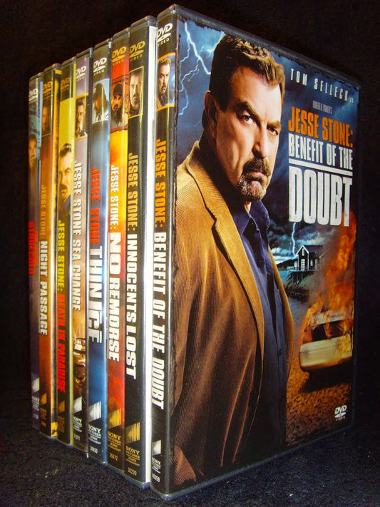 Jesse Stone 8 Movie Collection DVD (Death in Paradise / Stone Cold / N
