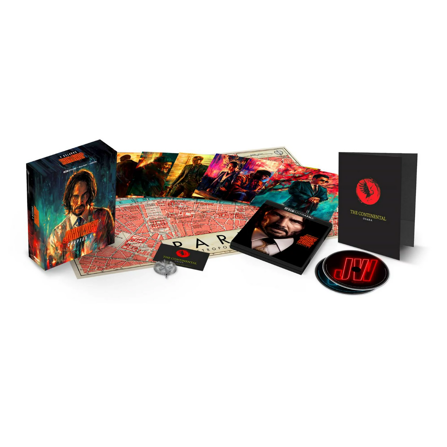 John Wick: Chapter 4 - Limited Edition Collector's Set (4K Ultra HD + Blu-ray + DVD + Digital Copy)