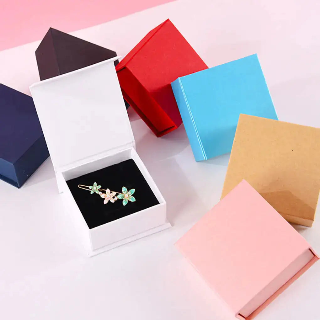 Cardboard Jewelry Box for Earrings and Necklaces Display
