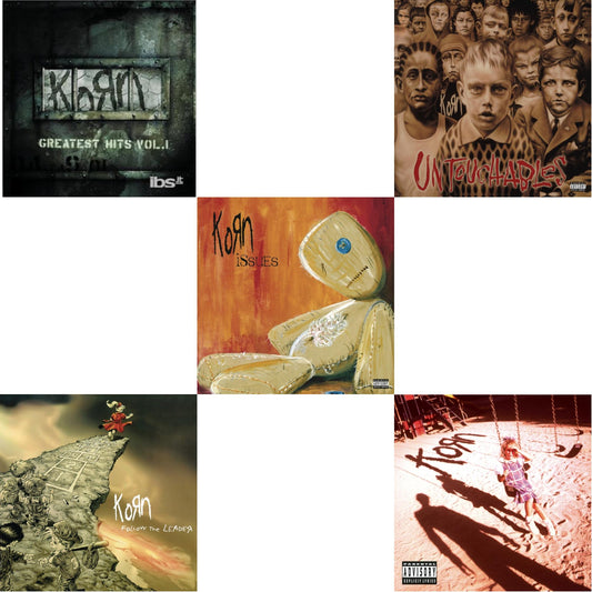 Greatest Hits Vol.1 & Korn (Explicit) & Issues (Explicit) & Untouchables & Follow The Leader